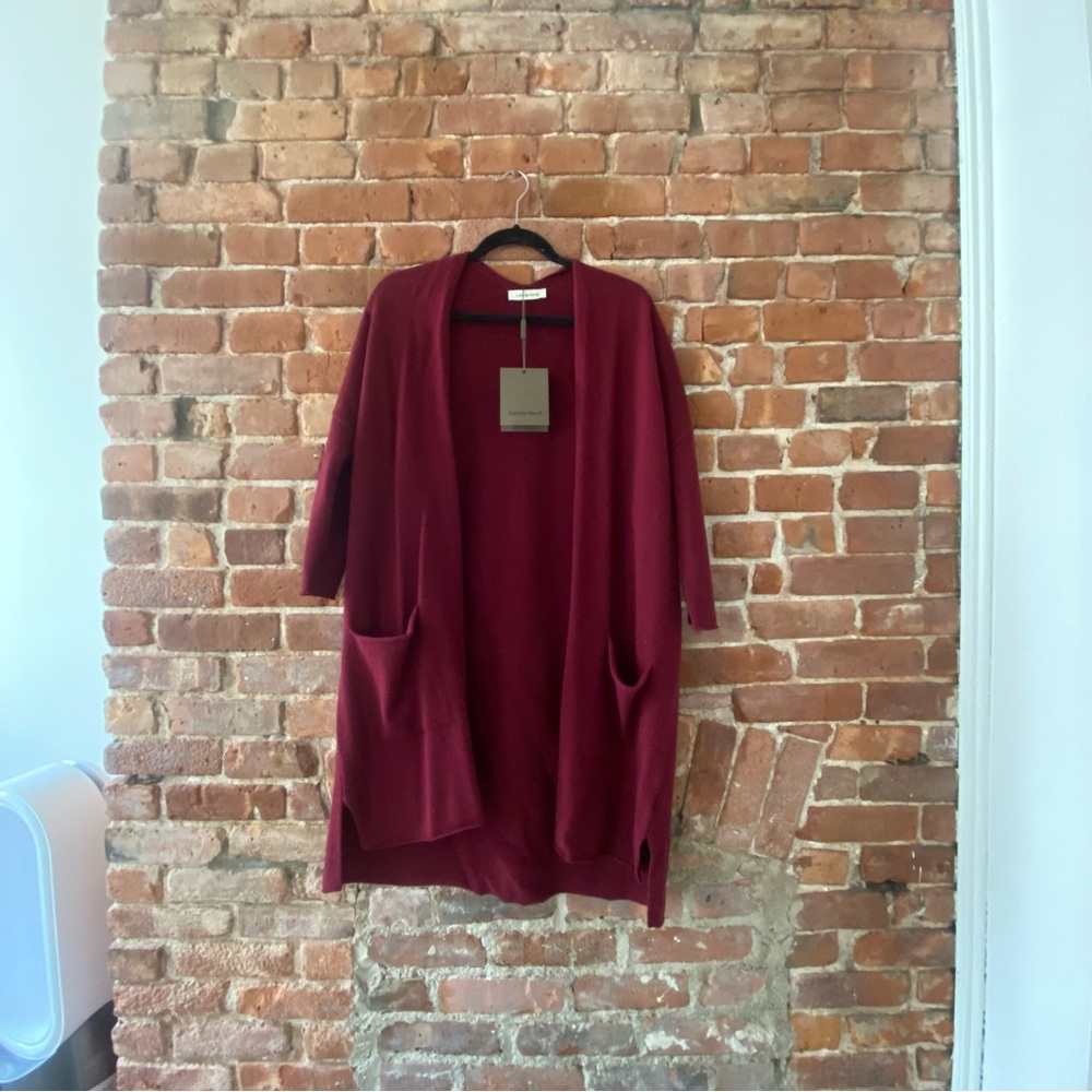 Gentle Herd Wool Cardigan NWT